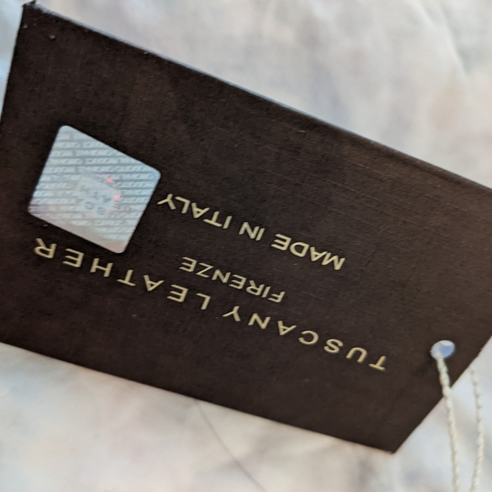 Italian Stamped Leather Purse - Picture 6 of 7